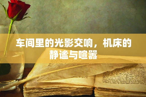 车间里的光影交响，机床的静谧与喧嚣