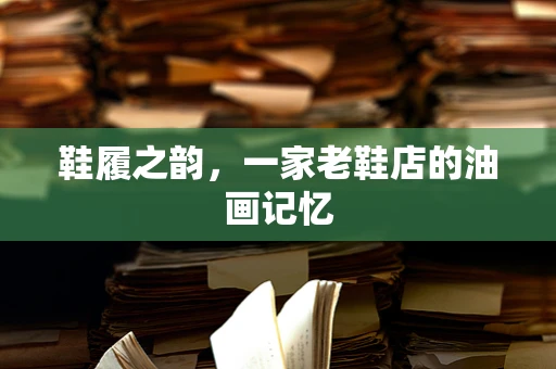 鞋履之韵，一家老鞋店的油画记忆