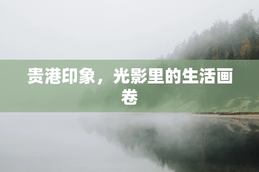 贵港印象，光影里的生活画卷