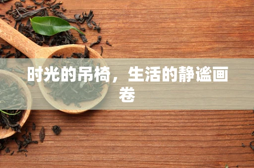 时光的吊椅，生活的静谧画卷