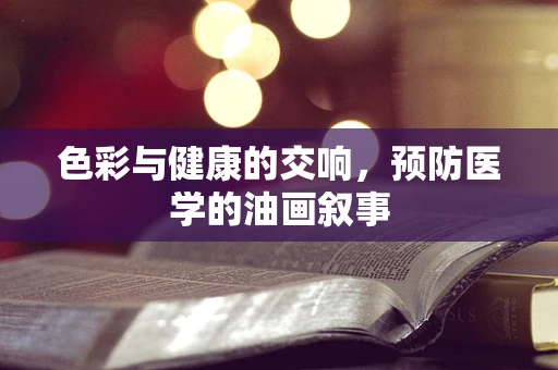色彩与健康的交响，预防医学的油画叙事