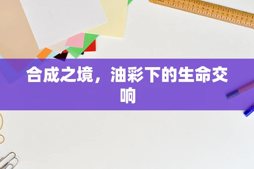 合成之境，油彩下的生命交响