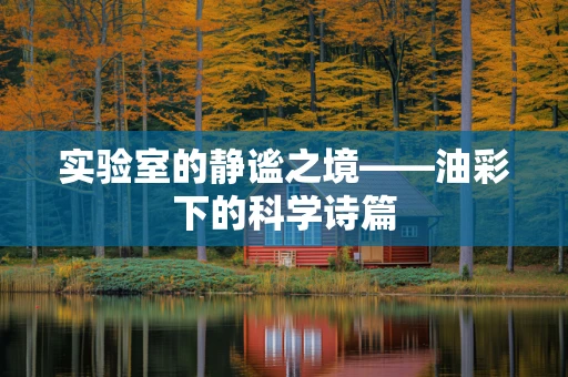 实验室的静谧之境——油彩下的科学诗篇