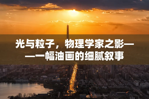 光与粒子，物理学家之影——一幅油画的细腻叙事