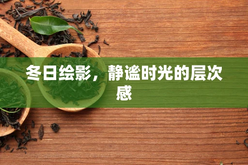 冬日绘影，静谧时光的层次感