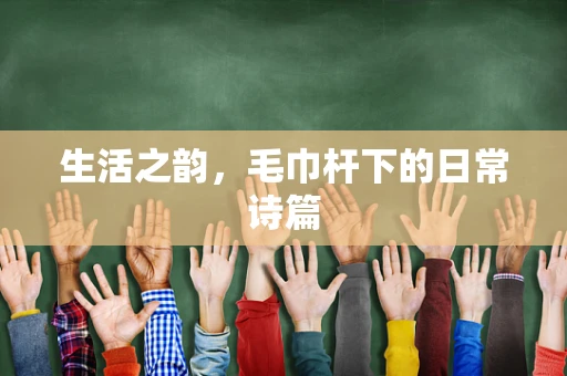 生活之韵，毛巾杆下的日常诗篇