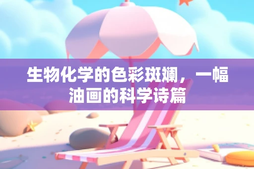 生物化学的色彩斑斓，一幅油画的科学诗篇