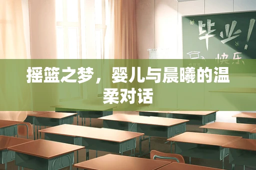 摇篮之梦，婴儿与晨曦的温柔对话