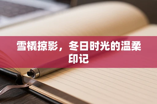雪橇掠影，冬日时光的温柔印记
