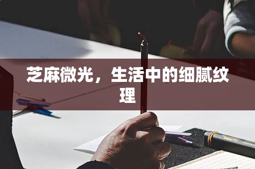 芝麻微光，生活中的细腻纹理