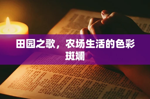 田园之歌，农场生活的色彩斑斓