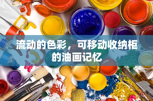 流动的色彩，可移动收纳柜的油画记忆