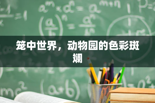 笼中世界，动物园的色彩斑斓