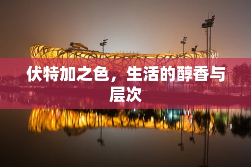 伏特加之色，生活的醇香与层次