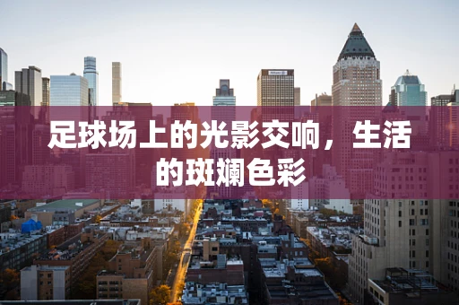 足球场上的光影交响，生活的斑斓色彩