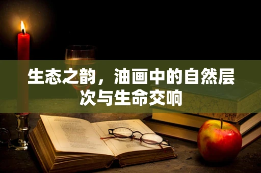 生态之韵，油画中的自然层次与生命交响