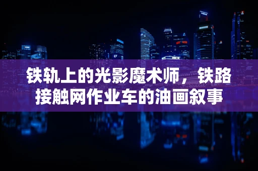 铁轨上的光影魔术师，铁路接触网作业车的油画叙事
