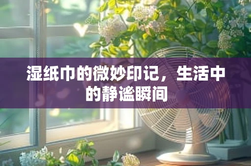 湿纸巾的微妙印记，生活中的静谧瞬间