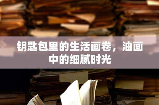 钥匙包里的生活画卷，油画中的细腻时光