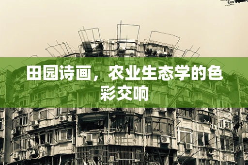 田园诗画，农业生态学的色彩交响
