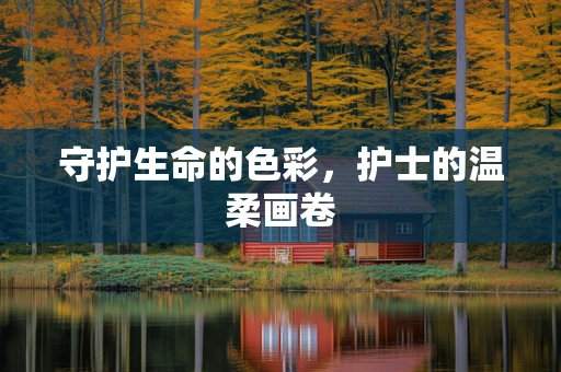 守护生命的色彩，护士的温柔画卷