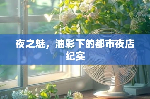 夜之魅，油彩下的都市夜店纪实