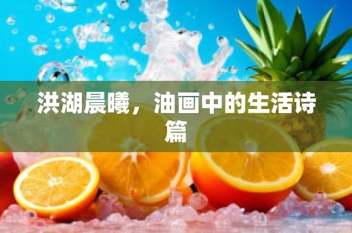 洪湖晨曦，油画中的生活诗篇