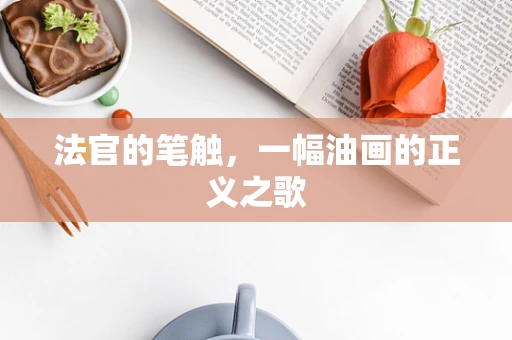 法官的笔触，一幅油画的正义之歌