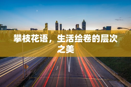 攀枝花语，生活绘卷的层次之美