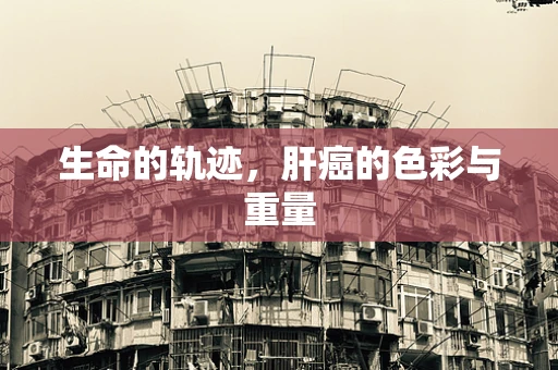 生命的轨迹，肝癌的色彩与重量