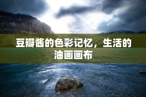 豆瓣酱的色彩记忆，生活的油画画布