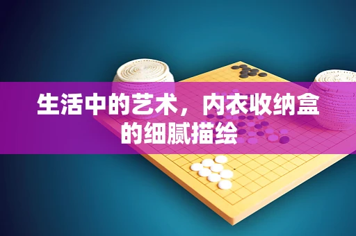 生活中的艺术，内衣收纳盒的细腻描绘