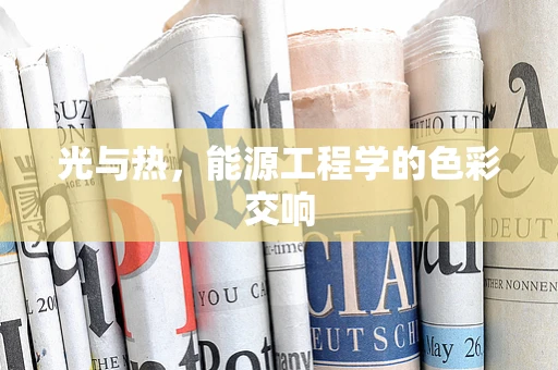 光与热，能源工程学的色彩交响