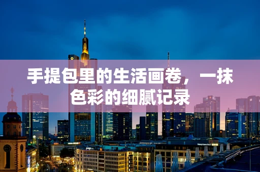 手提包里的生活画卷，一抹色彩的细腻记录