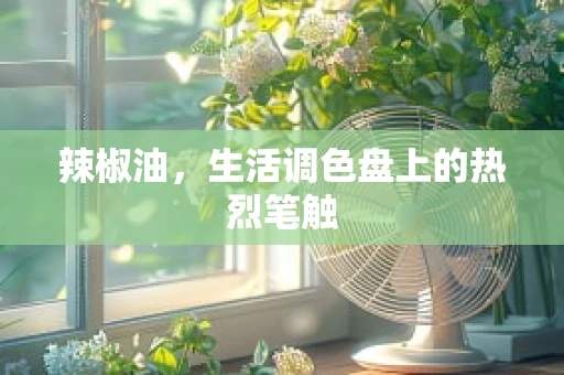 辣椒油，生活调色盘上的热烈笔触