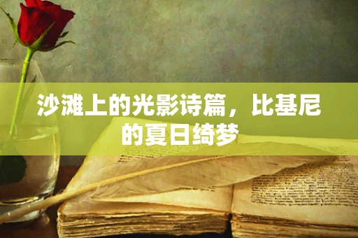 沙滩上的光影诗篇，比基尼的夏日绮梦