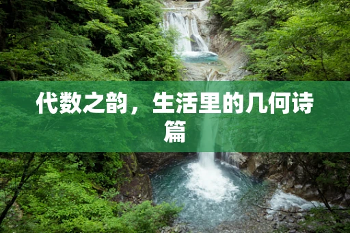 代数之韵，生活里的几何诗篇
