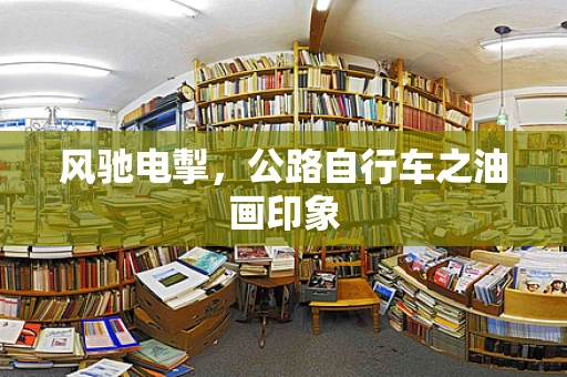 风驰电掣，公路自行车之油画印象