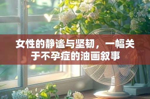 女性的静谧与坚韧，一幅关于不孕症的油画叙事
