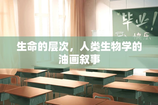生命的层次，人类生物学的油画叙事