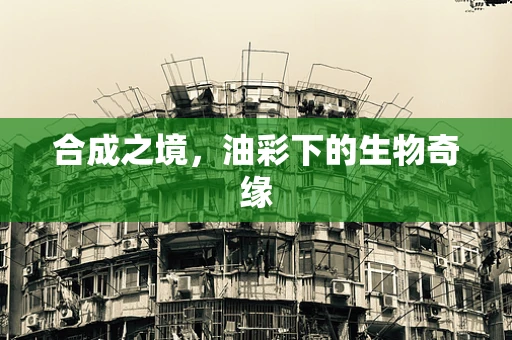 合成之境，油彩下的生物奇缘