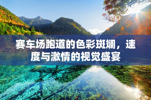 赛车场跑道的色彩斑斓，速度与激情的视觉盛宴