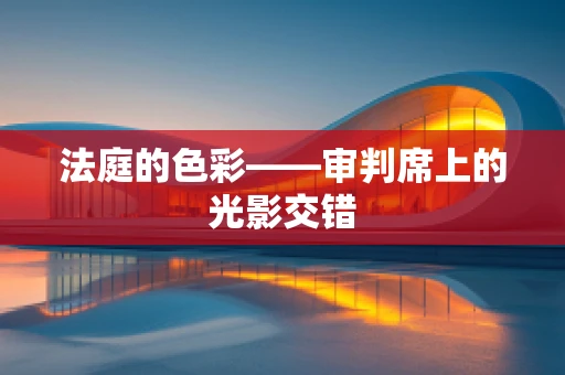 法庭的色彩——审判席上的光影交错
