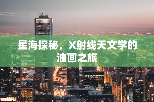星海探秘，X射线天文学的油画之旅