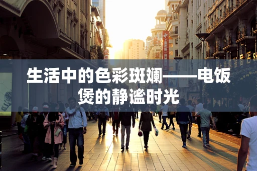 生活中的色彩斑斓——电饭煲的静谧时光