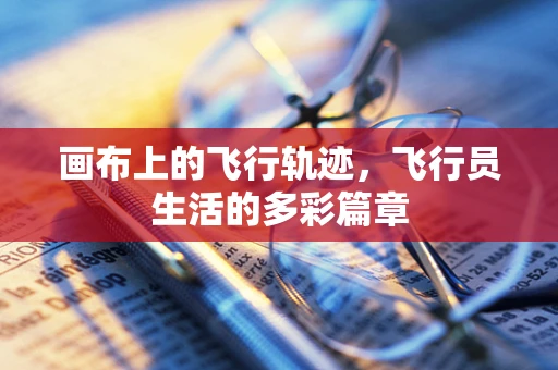 画布上的飞行轨迹，飞行员生活的多彩篇章
