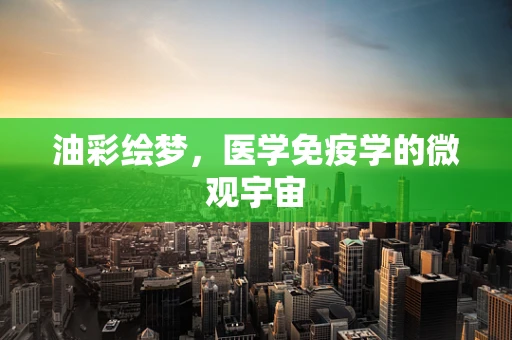 油彩绘梦，医学免疫学的微观宇宙