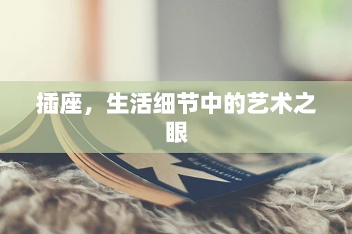 插座，生活细节中的艺术之眼