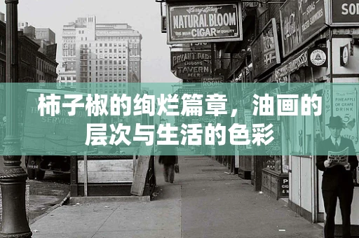 柿子椒的绚烂篇章，油画的层次与生活的色彩