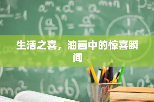 生活之喜，油画中的惊喜瞬间